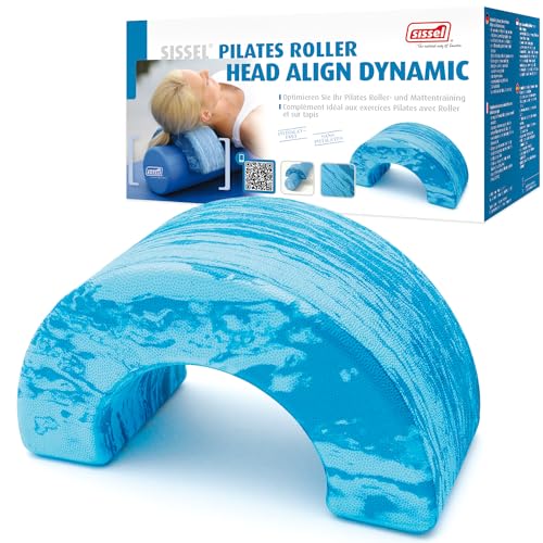 SISSEL Pilates Roller Head Align Dynamic | Optimal Body Alignment & Comfort | Innovative Tool | Skin-Friendly Soft EVA | Flexible for All Rollers