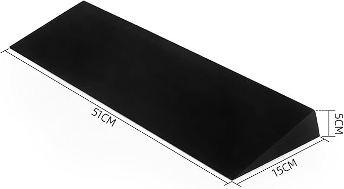 Squat Wedge Block Slant Board Heel Stretcher Nonslip Elevated Squat Calf Stretcher for Pushup Home Gym Practice Fitness