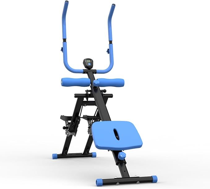 2 in 1 Stair Stepper and Ab Machine,Multifunctional Full Body Workout Machine,dual Track Ab Machine,Upgrade Stairmaster & Ab Trainer Equipment for Home Gym Exercise