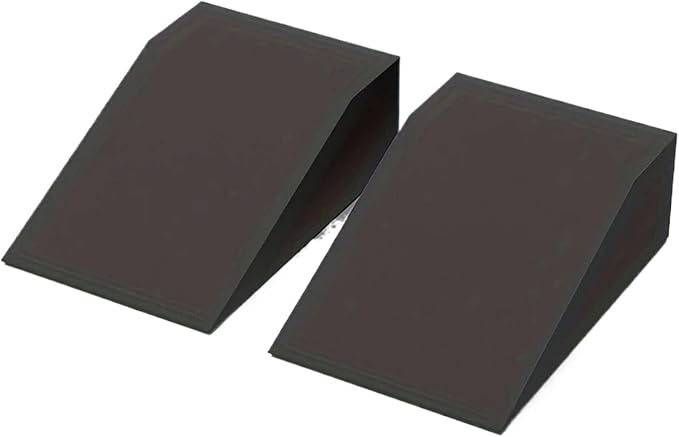 Yoga Foam Wedges 2Pcs Yoga Wedge Blocks Squat Block Multi-Functional Stretch Slant Board Non-Slip Calf Stretcher for Sports Fitness