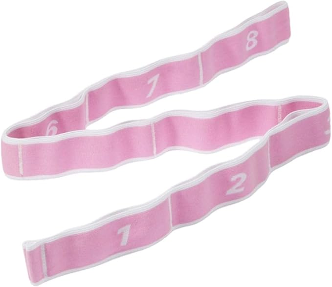 Resistance Bands for Working Out, 8-Levels Elastic Adjustable Exercise Band for Women & Men,Booty Legs,Pilates,Yoga,Body Stretching,Stretching Bands for Gym,Training,Physical Therapy,Fitness