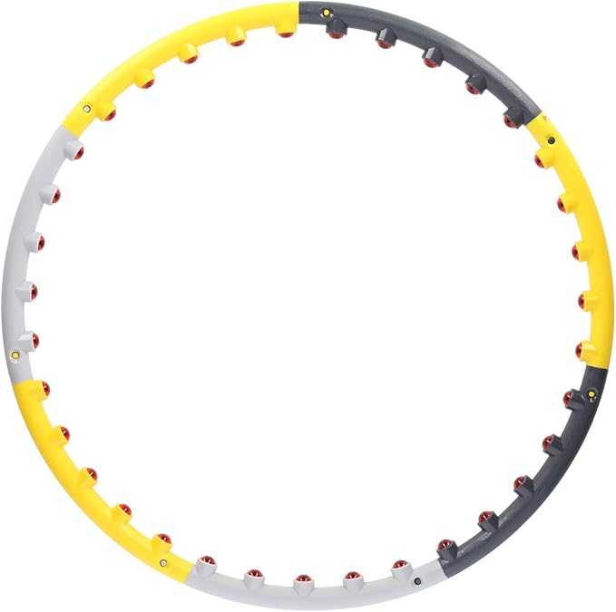 HMS Hula Hoop Fitness for Adults Abdominal Trainer Training Device with Magnets Diameter 85 cm