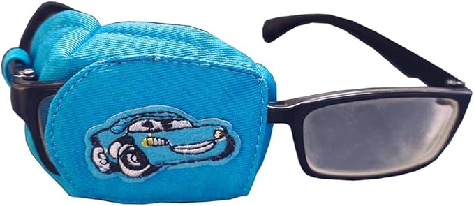 Creative Cartoon Eye Patch Single Glasses Cover Lazy Eye Amblyopia Treatment for Kids