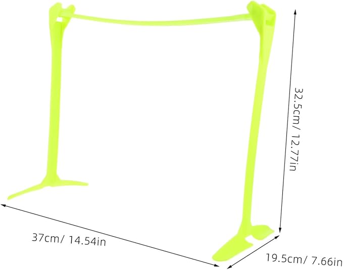 Foldable Football Training Equipment for Enhanced Agility Drills Durable Hurdle for Speed Coordination Jumping Skills Development