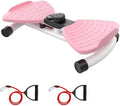 Mute Waist Twister Board, 3-Level Adjustable Ab Workout Machine for Women Men, Noiseless Exercise Twist Board for Home Gym, 330 lbs Capacity, Digital Timer