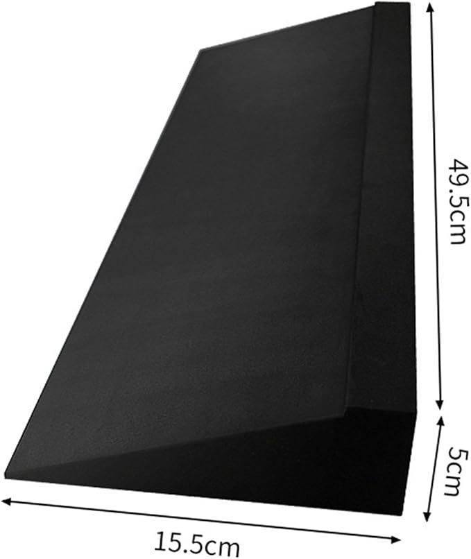 Squat Wedge Block Weight Lifting Ramp for Calf Stretches Workout Exercise
