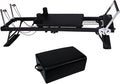 Pilates Reformer Machine, Foldable Pilates Reformer Machine for Home and Gym, Load-Bearing 120kg, Five Rubber pulls Contains Square Boxes