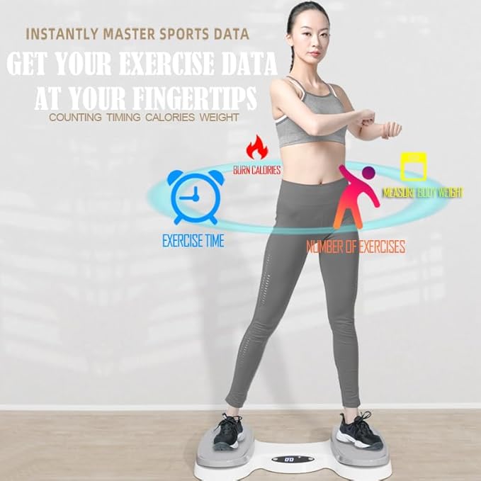 Waist Twister Disc Exercise, Ab Twist Board, Abs Workout for Slim Waist and Core Ab Exercise, Noiseless Home Gym Equipment for Women Men