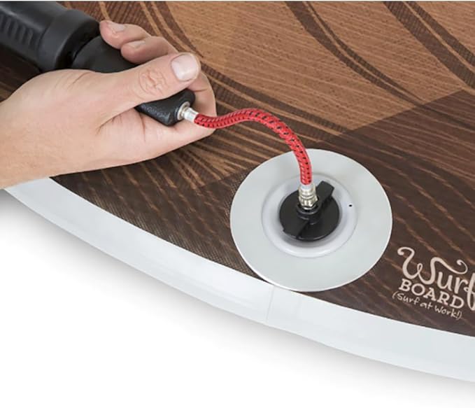 Wurf Board by JumpSport (Santa Cruz or Maui style) | Curved Air-Spring Anti-Fatigue Mat for Standing Desk Users | Stress-Relieving Desk Accessory | Comfort In Motion