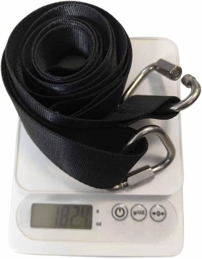 Pilates Equipment Strap Pilates Reformer Belt Adjustable with Rings Core Bed Accessories Exercise Strap for Workout Adults