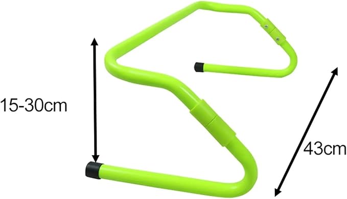 Speed Reading Training Hurdles 5Pcs Soccer Hurdles Lightweight Hockey Multi Sports Plyometric Training Agility Hurdles