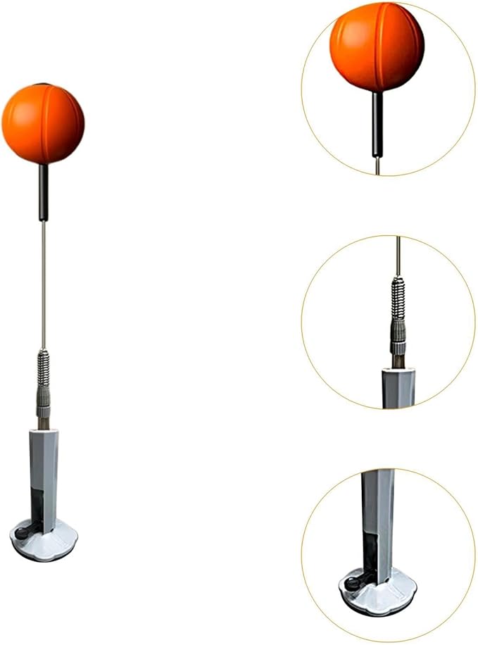 Boxing Reaction Ball Boxing Speed Bag Boxing Equipment Boxing Gear with Stand Boxing Reflex Ball for MMA Exercise Workout, Ball