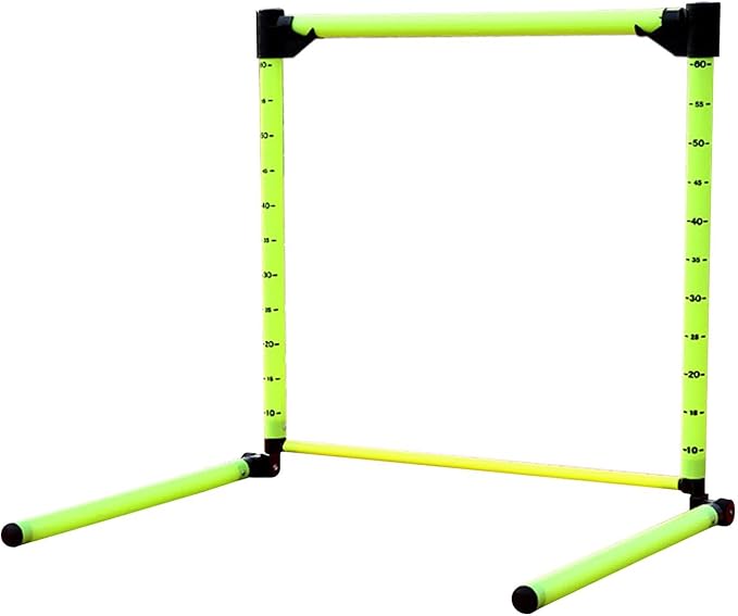 Sports Agility Hurdles, Adjustable Height Jumping Bar Set Practice Speed Hurdles