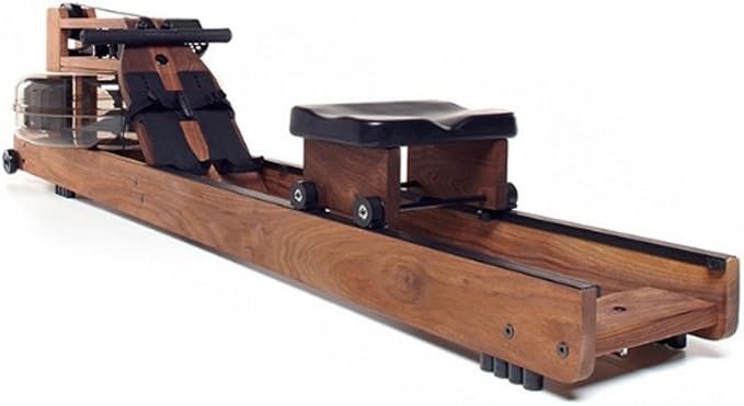 WaterRower Walnut Rowing Machine with S4 BLE Monitor | USA Made Water Rower | Original Handcrafted Erg Machine for Home Use & Gym | Best Warranty