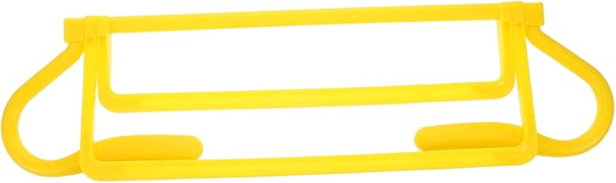 Adjustable Height Agility Hurdles Set Portable Speed Training Equipment for Soccer and Basketball Detachable Design for Versatile Use for Athletes
