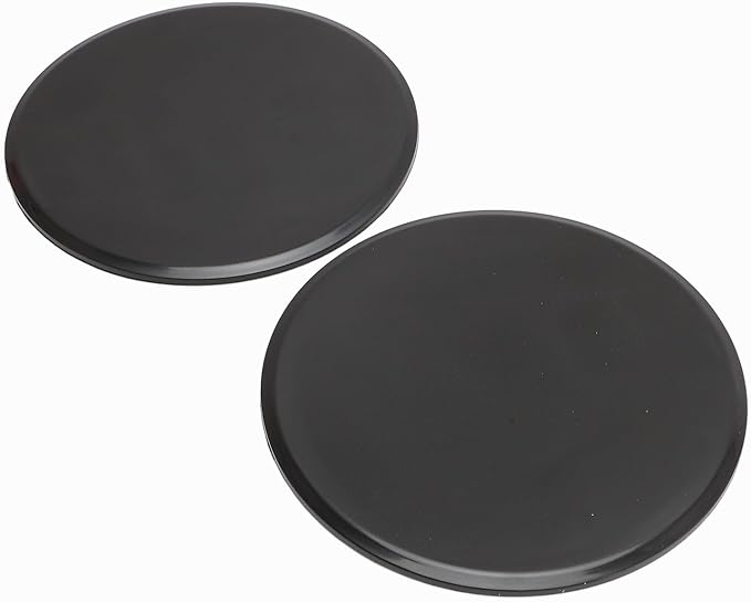 plplaaoo Exercise Core Sliders Compact Dual Sided Gliding Discs for Full Body Workout Build Functional Core Strength at Home or Gym ABS Material 7 Inch Diameter Set of 2