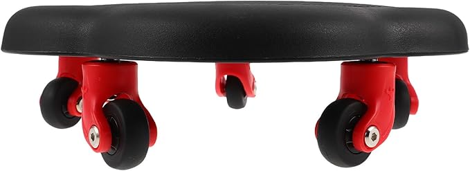 Five-wheel Ab Roller Core Exercise Wheel Strength Training Abdominal Roller with Flower-shaped Sliding Discs for Home Workout Fitness