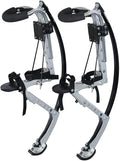 Jumping Stilts Kangaroo Shoes Gym Exercise Outdoor Running Walking Toys Adult Youth Jumping Trainer Black and Green