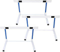 Height Adjustable Track & Field Hurdles, Sport Speed Hurdles Training Equipment for All Ages, Obstacle Courses and Drills Jumping Bar (3pcs 76)