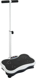Vibration Plate Exercise Machine, Full Body Workout Vibration Platform with Handrails, Exercise Equipment for Women Men Build Muscle Fat Loss, 120 Speed Levels