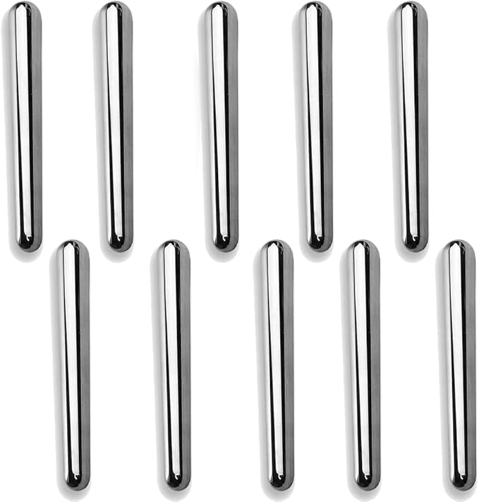 10 Pieces Stainless Steel Face Massage Therapy Stick-Guasha Massage Wand-Acupressure Massage Tools for Deep Tissue,Soft Tissue Myofascial Release Relief Pain (10)