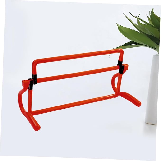 balacoo Removable Agility Hurdles for Soccer Training Detachable Fitness Equipment for Use Essential Football Training Accessories Red Exercise Barriers for Speed