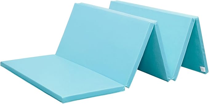 Gymnastics Mat Folding Stretch Mats 75"x31"x1.2" Exercise Muscle Training Children Play Horizontal Bar Mat Yoga Sports Soundproof Home Use