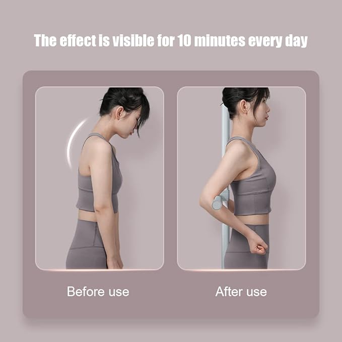 Yoga Sticks Stretching Tool Yoga Hunchback Posture Corrector Adjustable Open Shoulder Beauty Back Body Shaper Trainer Correction Stick Fitness Gym EquipmentRetractable Posture
