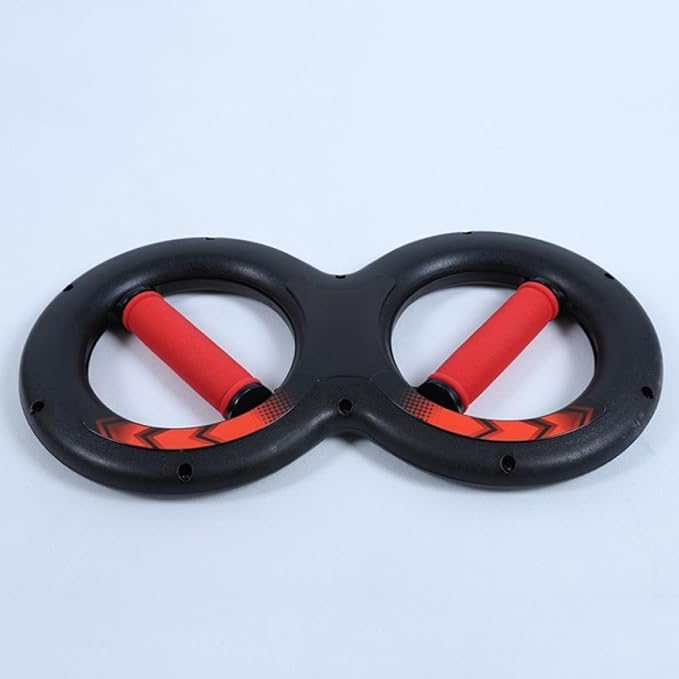 Multifunction 8-shaped Hand Grip Strengthener Wrist Trainer Red 10kg Heavy Grip for Fitness Exercise Supply Forearm and Wrist Strength Training Device