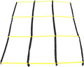 Foldable Nine-Square Football Agility Ladder with Soft Rungs, Athletic Speed Training Tool for Soccer Footwork Drills and Fitness Workouts