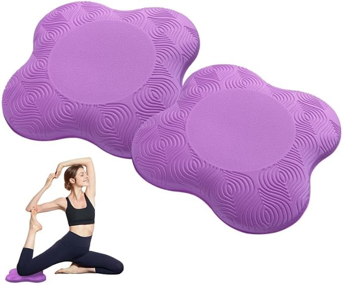 2 packs Yoga Knee Pad Mats Extra Thick for Knees Elbows Wrist Hands Head Foam Pilates Kneeling pad Yoga Knee Cushion Thick Exercise Pads for Knees Elbows Wrist Hands Head Foam Pilates Kneeling pad，Support Foam Pads for Women and Men