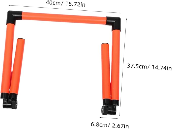 Agility Training Hurdles for Athletes Equipment for Speed Jump Drills Soccer Basketball and Track Coordination and Footwork for Youth and Adults