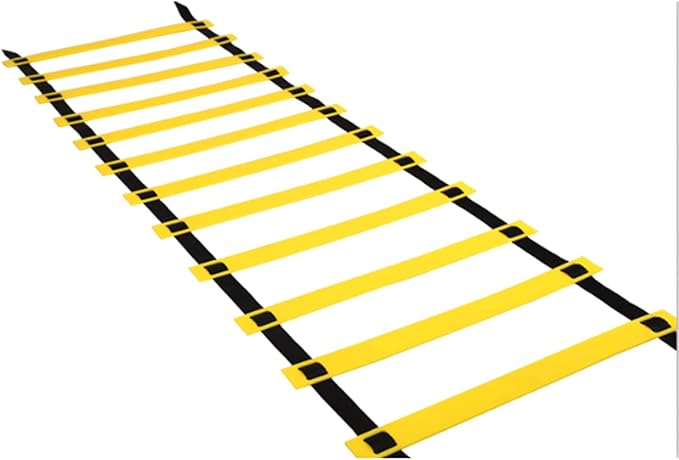 Agility Speed Ladder Soccer Ball Football Flexibility Training Ladder and Carry Bag for Adults Sport Equipment Set