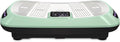 Vibration Platform Machine for Home Gym, Vibration Plate Exercise Board for Fitness, Full Body Vibrating Workout Machine w/Resistance Bands (Color : Green)