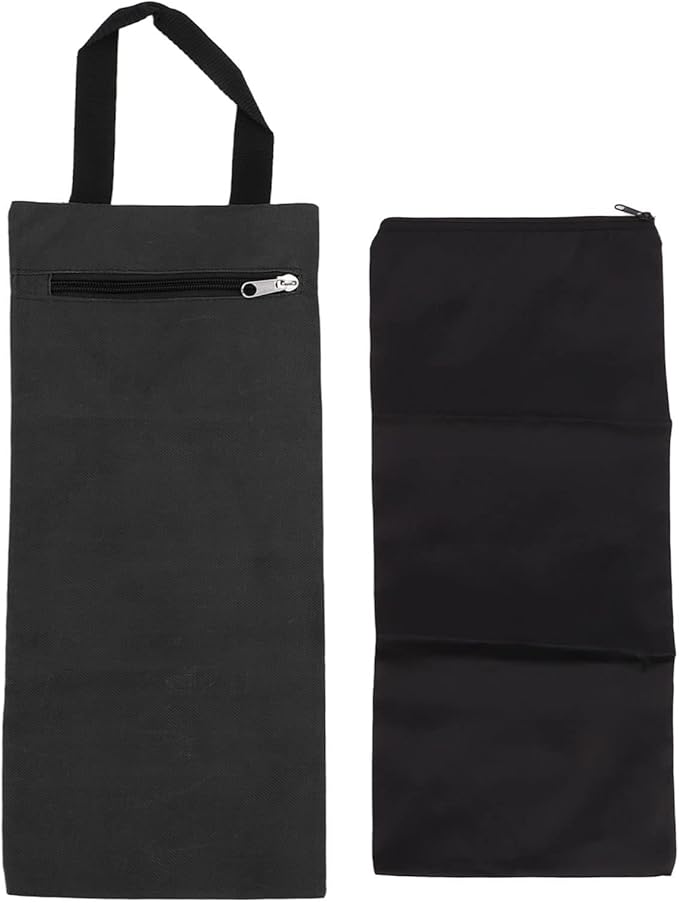 Yoga Sandbag, 3 Colors Zippered Design Oxford Cloth Material Bag, Rollable Foldable Weighted Fitness Bag for Adding Weight and Support