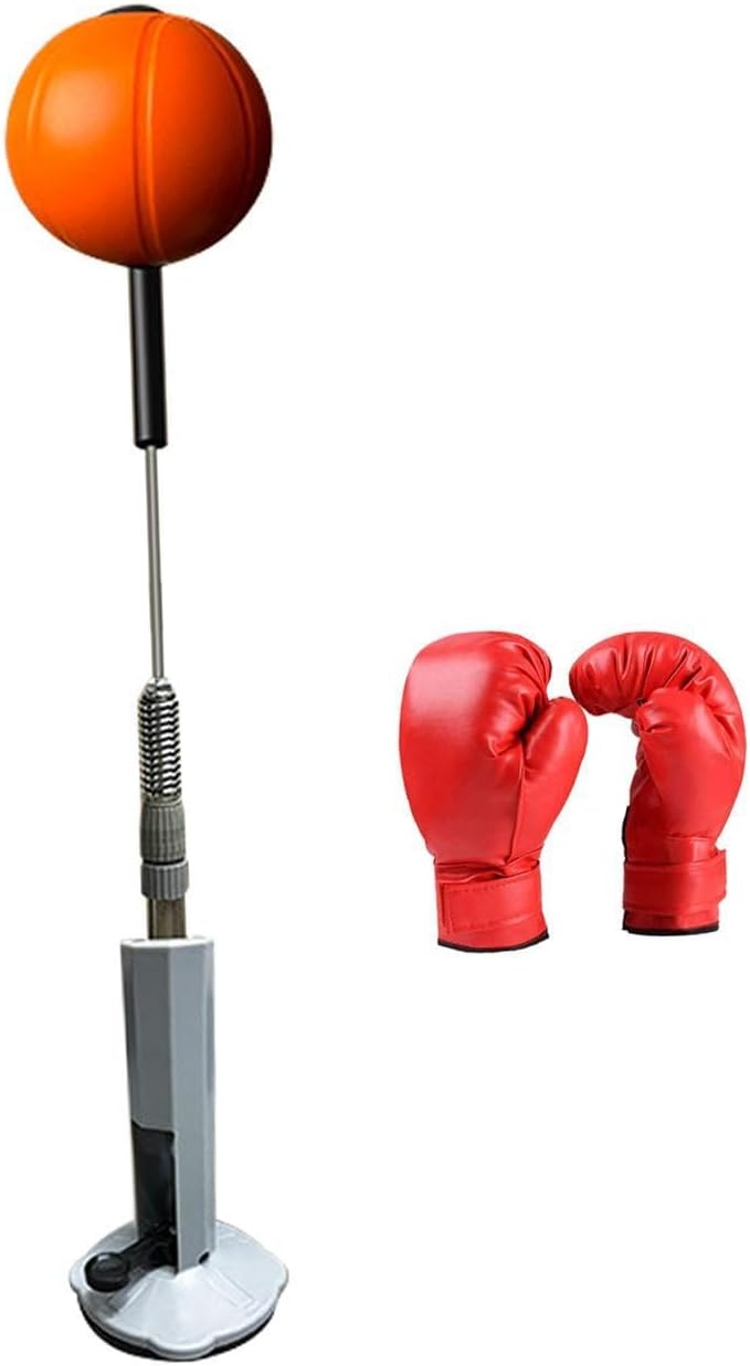 Agility Training Boxing Reaction Ball with Gloves for Home Gym