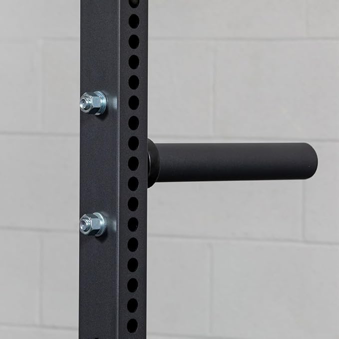 Titan Fitness X-3 and T-3 Series Weight Plate Holders, Set of 4, Olympic Weight Plate Storage for Power Rack, 330 LB Capacity Each, Bolt-On Design, Rack Mounted Weight Storage Pegs