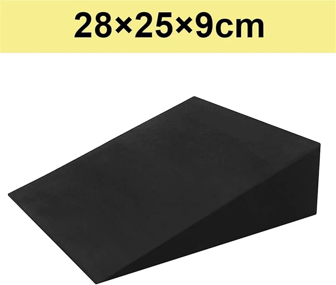Yoga Wedge Block 1Pcs Yoga Wedge Blocks Foam Stretch Slant Boards Exercise Block Pilates Squats Fitness Accessories For Home Practice,Physical Therapy,Pilates.