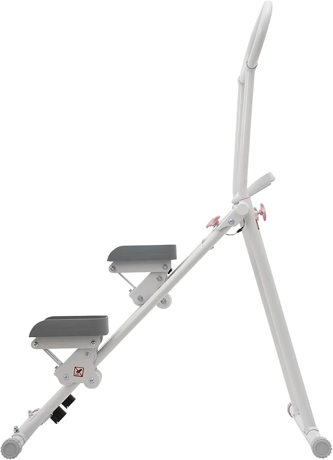 Folding Stair Stepper Machine with LCD Display | 300lbs Capacity Quiet Vertical Climber for Home Gym Fitness & Weight Loss