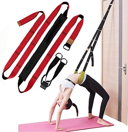Waist Back Bend Assist Trainer-Door Flexibility Tensile Multifunction Yoga Stretching Leg, Ligament Back Posture Corrector Workout, for Pilates, Dance, Yoga, Gymnastics, Cheerleading, Splits