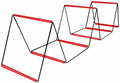 Lightweight Speed Training Hurdles, Obstacle Training Sports, Portable Track Hurdles，Comes with Storage Bag