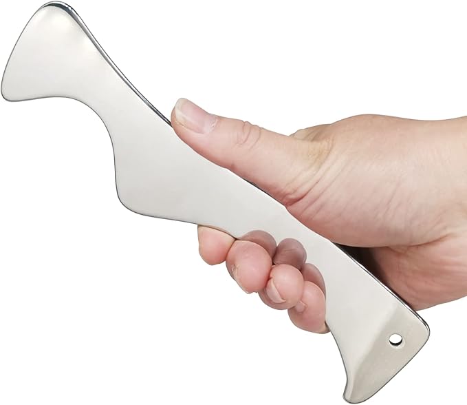 Muscle Scraper Tool, Gua Sha Tool, Scraping Massage Tools, Stainless Steel Scraping Tool, IASTM Tools, Fascia Massage Tool to Physical Therapy for Scar Tissue, Soft Tissue, Relieve Body Pain