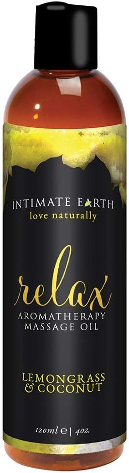 Intimate Earth Relax Massage Oil 4oz