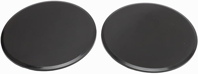 Exercise Core Sliders Discs Dual Sided Compact Portable Ab Workout Equipment for Home Gym Travel ABS 7 Inch 2 Pack