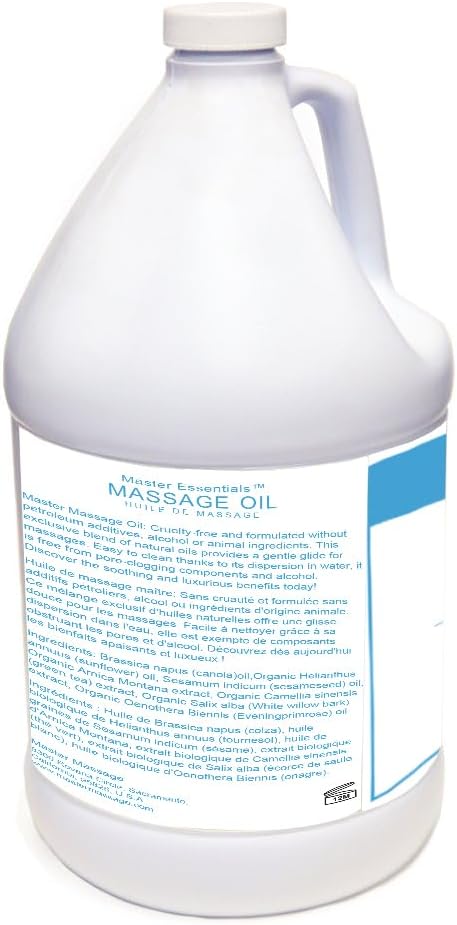 Master Massage SpaMaster Essentials Unscented Massage Oil 1 Gallon