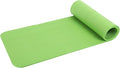 Yoga Mat Thick 1/5" Thick Non Slip Anti-Tear High Density Exercise Mat with Carrying Strap Large Yoga Mat for Floor, Gym, Fitness, Pilates, Stretching, Home Yoga, Workouts