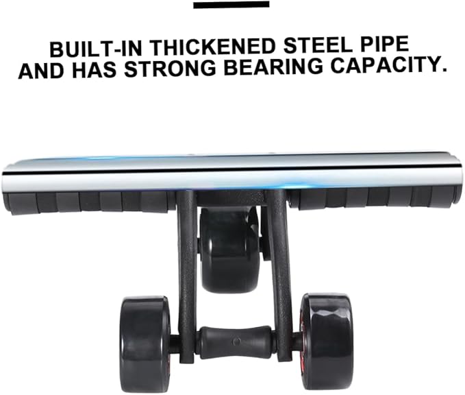 Toyvian Ab Wheel for Sit up Exercise Portable Abdominal Muscle Fitness Equipment Inner Thigh Workout Roller Push-ab Roller Machine