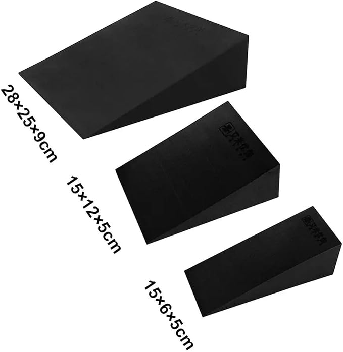 Yoga Wedge Block 1Pcs Yoga Wedge Blocks Foam Stretch Slant Boards Exercise Block Pilates Squats Fitness Accessories For Home Practice,Physical Therapy,Pilates.