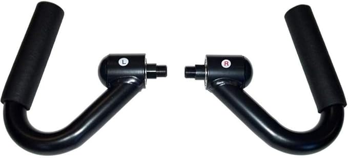 Ergonomic Hand Pedals for Magnetrainer Leg and Arm Exerciser - Upper Body Ergometer for Physical Therapy, Exercise Machine Attachments for Arm Rehab Workout Equipment