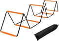 Agility Ladder Speed Ladder Staircase Instant Set up Foldable Training Equipment Agility Training Ladder for Foot Exercise